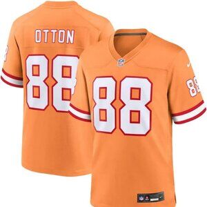 Mens Kids Youths Cade Otton Orange Stitched Jersey
